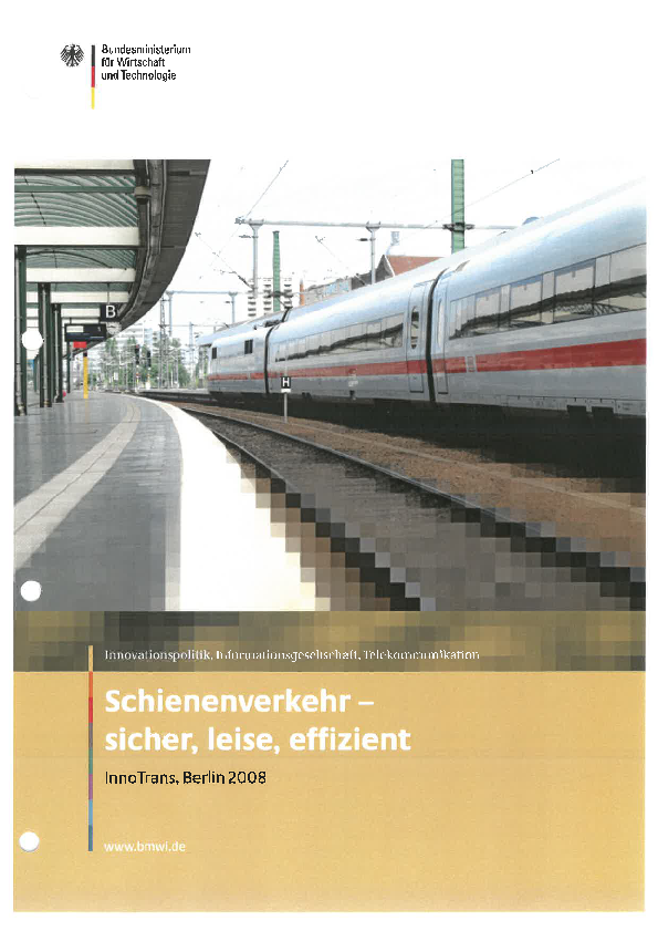 Schienenverkehr – sicher, leise, effizient